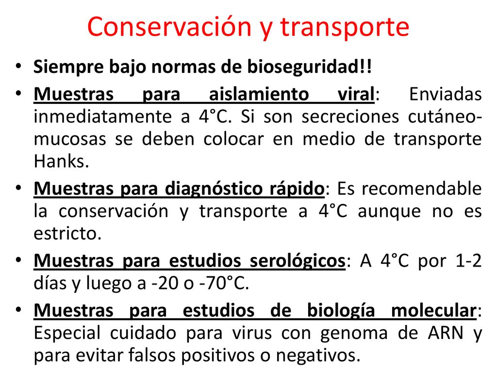 DIAGNÓSTICO VIROLÓGICO ppt descargar